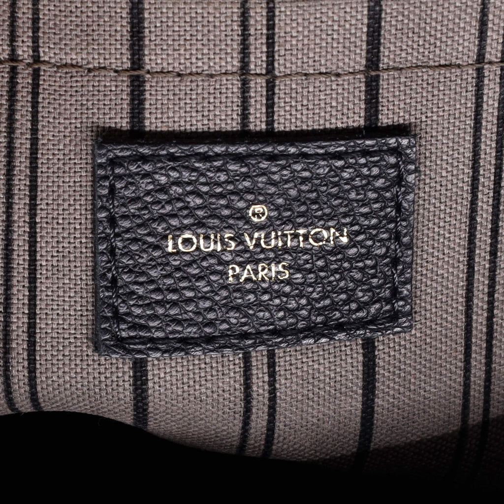 Louis Vuitton Montaigne Handbag Monogram Empreinte Leather GM