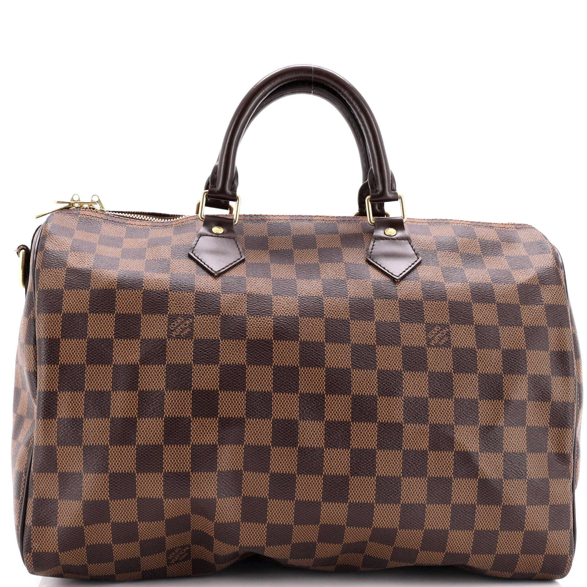 Louis Vuitton Speedy Bandouliere Bag Damier 35