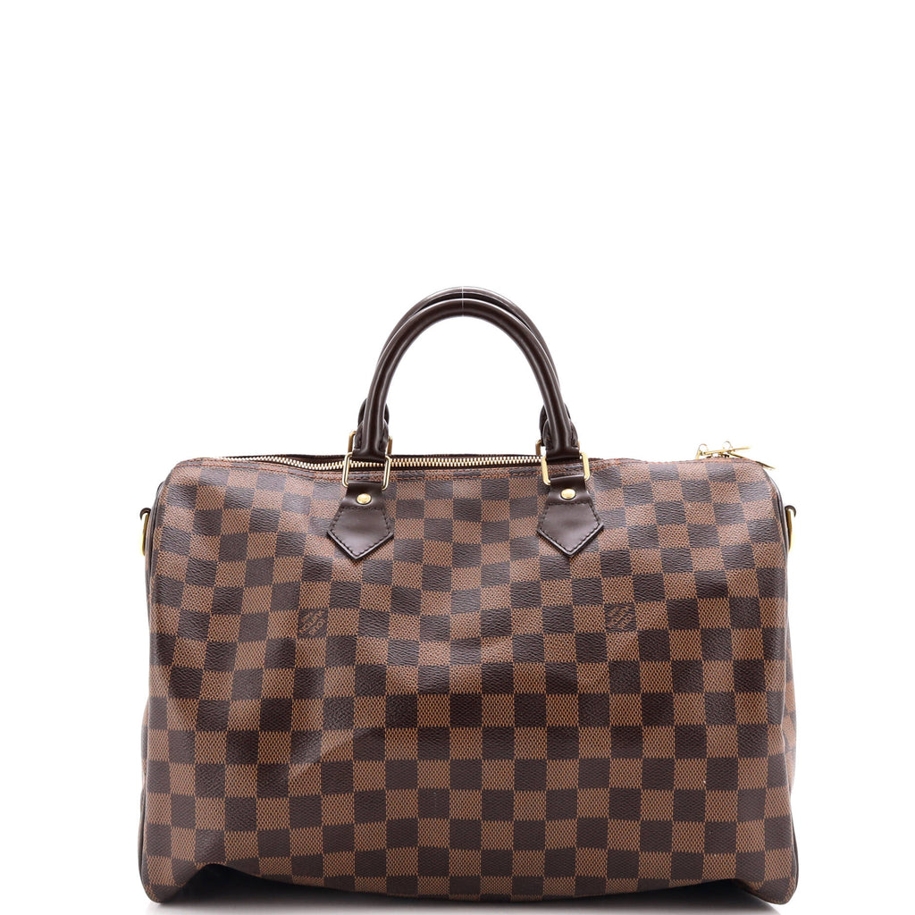 Louis Vuitton Speedy Bandouliere Bag Damier 35