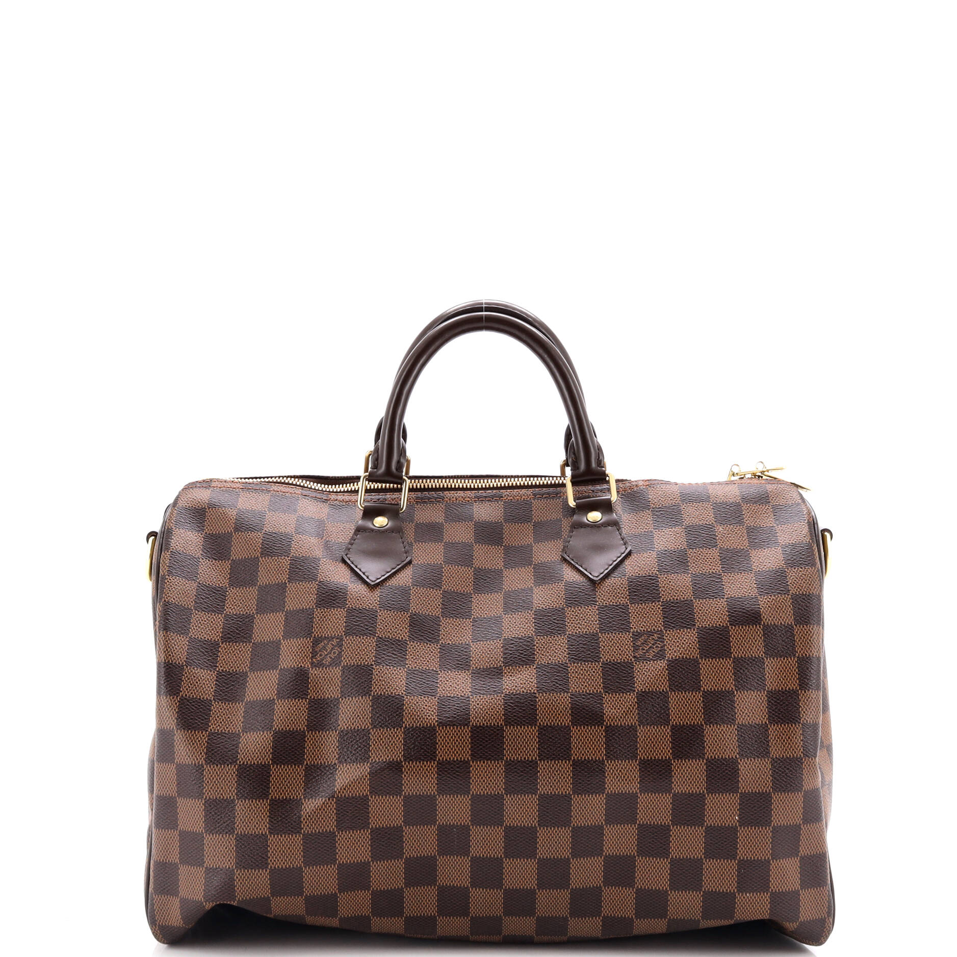 Louis Vuitton Speedy Bandouliere Bag Damier 35