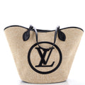 Louis Vuitton Saint Jacques NM Handbag Raffia and Leather