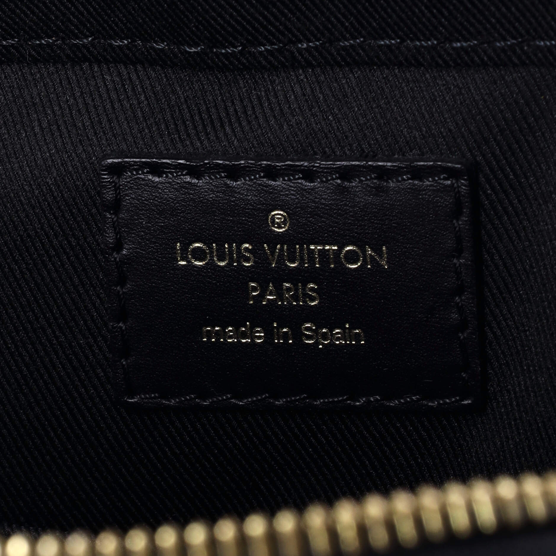 Louis Vuitton Saintonge Handbag Monogram Canvas with Leather