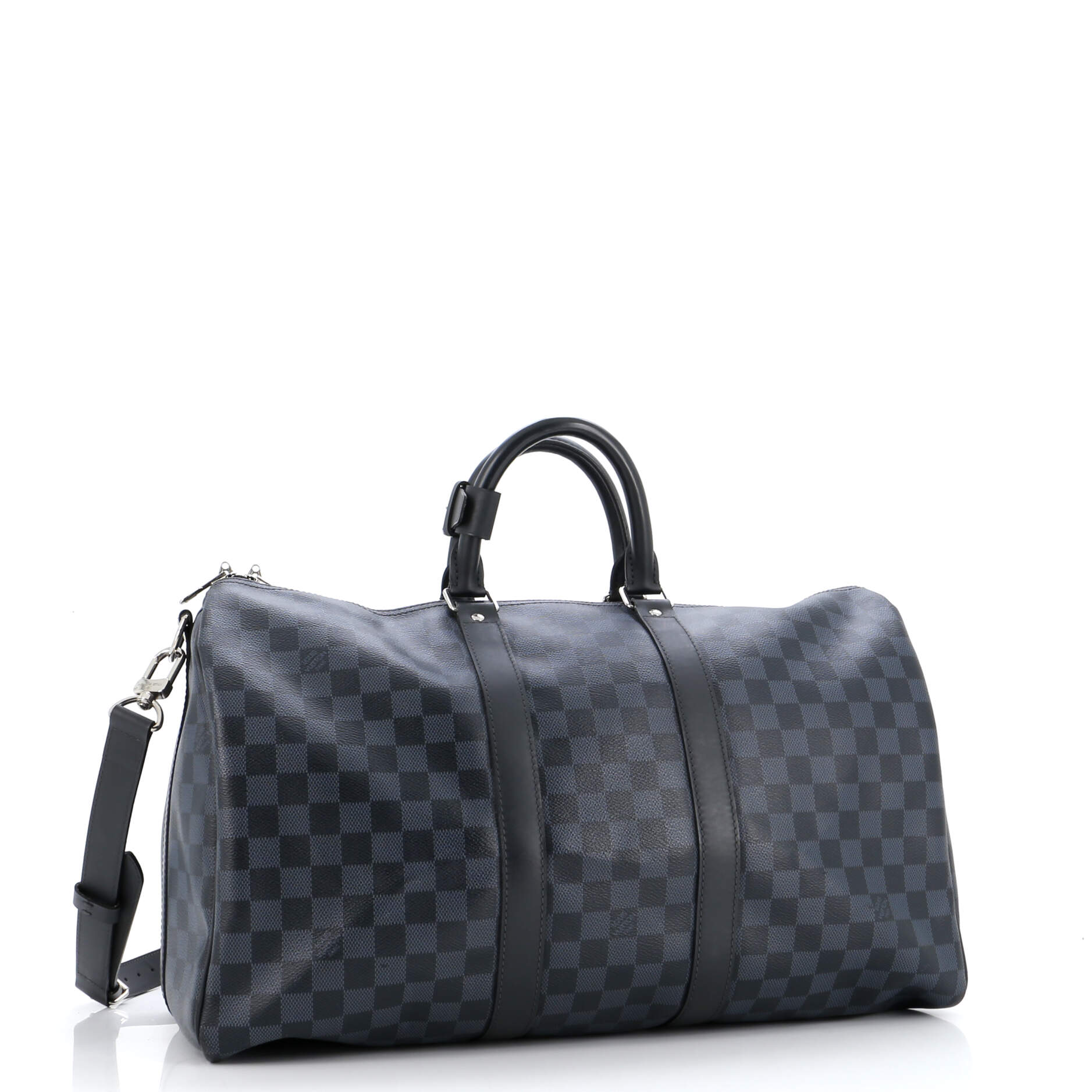 Louis Vuitton Keepall Bandouliere Bag Damier Cobalt 45