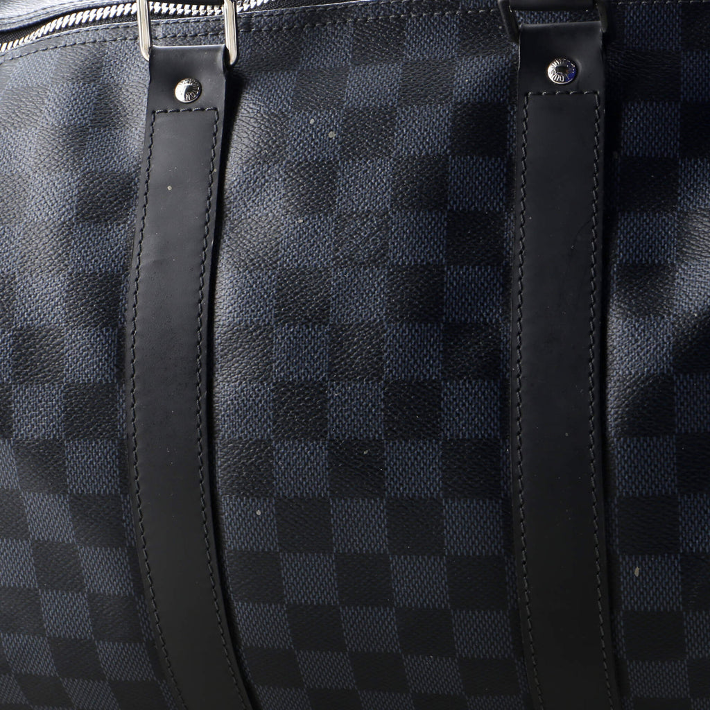 Louis Vuitton Keepall Bandouliere Bag Damier Cobalt 45