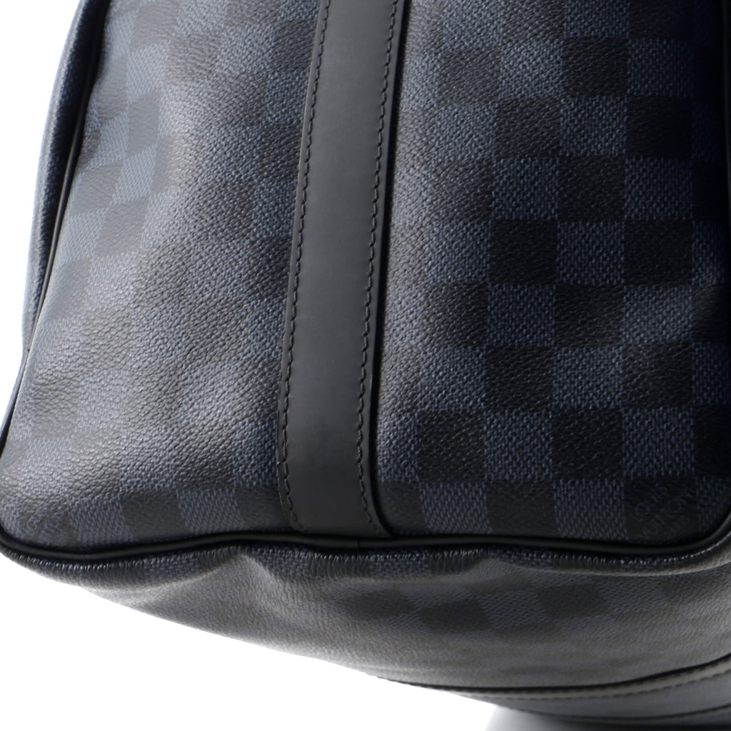 Louis Vuitton Keepall Bandouliere Bag Damier Cobalt 45