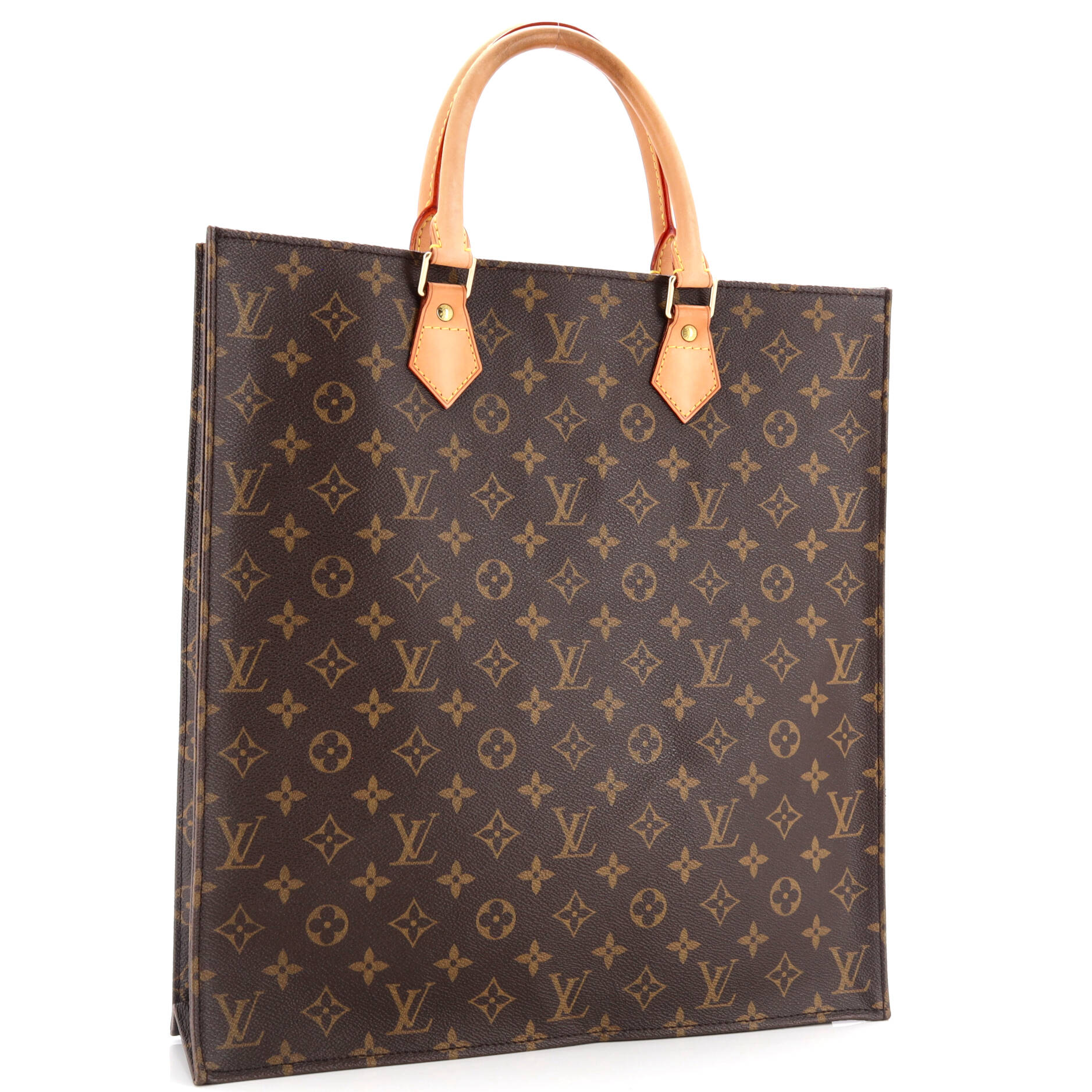 Louis Vuitton Vintage Sac Plat Bag Monogram Canvas
