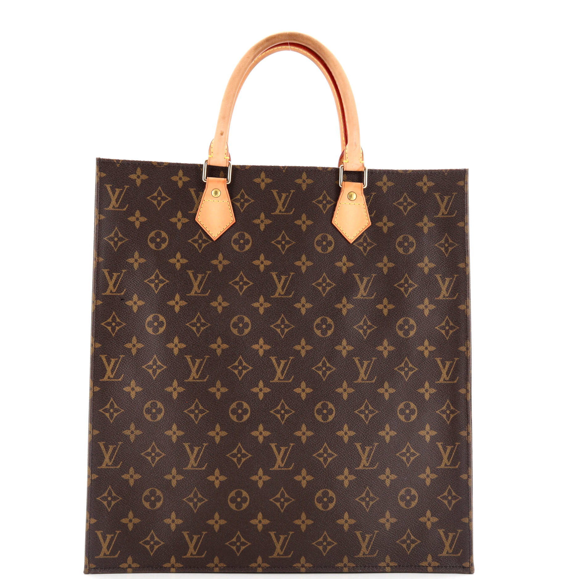 Louis Vuitton Vintage Sac Plat Bag Monogram Canvas