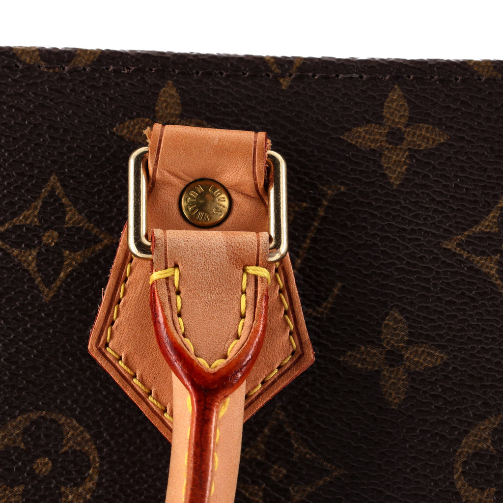 Louis Vuitton Vintage Sac Plat Bag Monogram Canvas