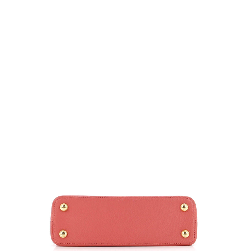 Louis Vuitton Capucines Bag Leather with Python BB