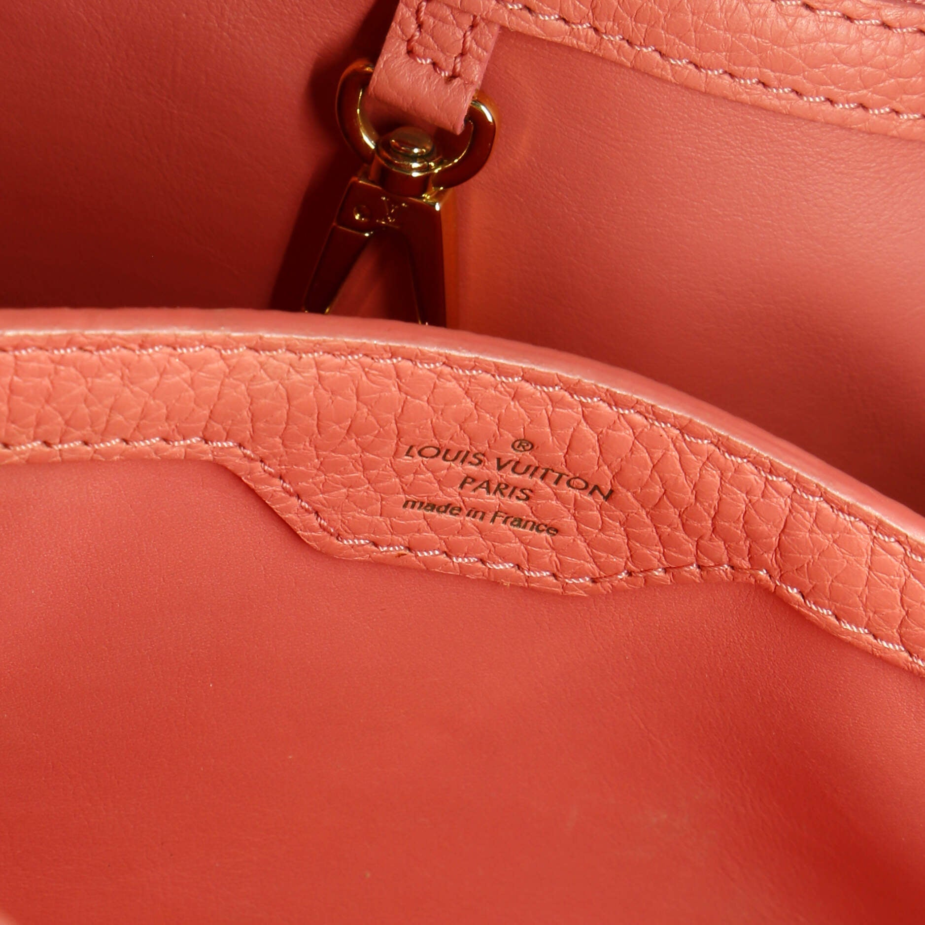 Louis Vuitton Capucines Bag Leather with Python BB