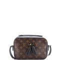 Louis Vuitton Saintonge Handbag Monogram Canvas with Leather