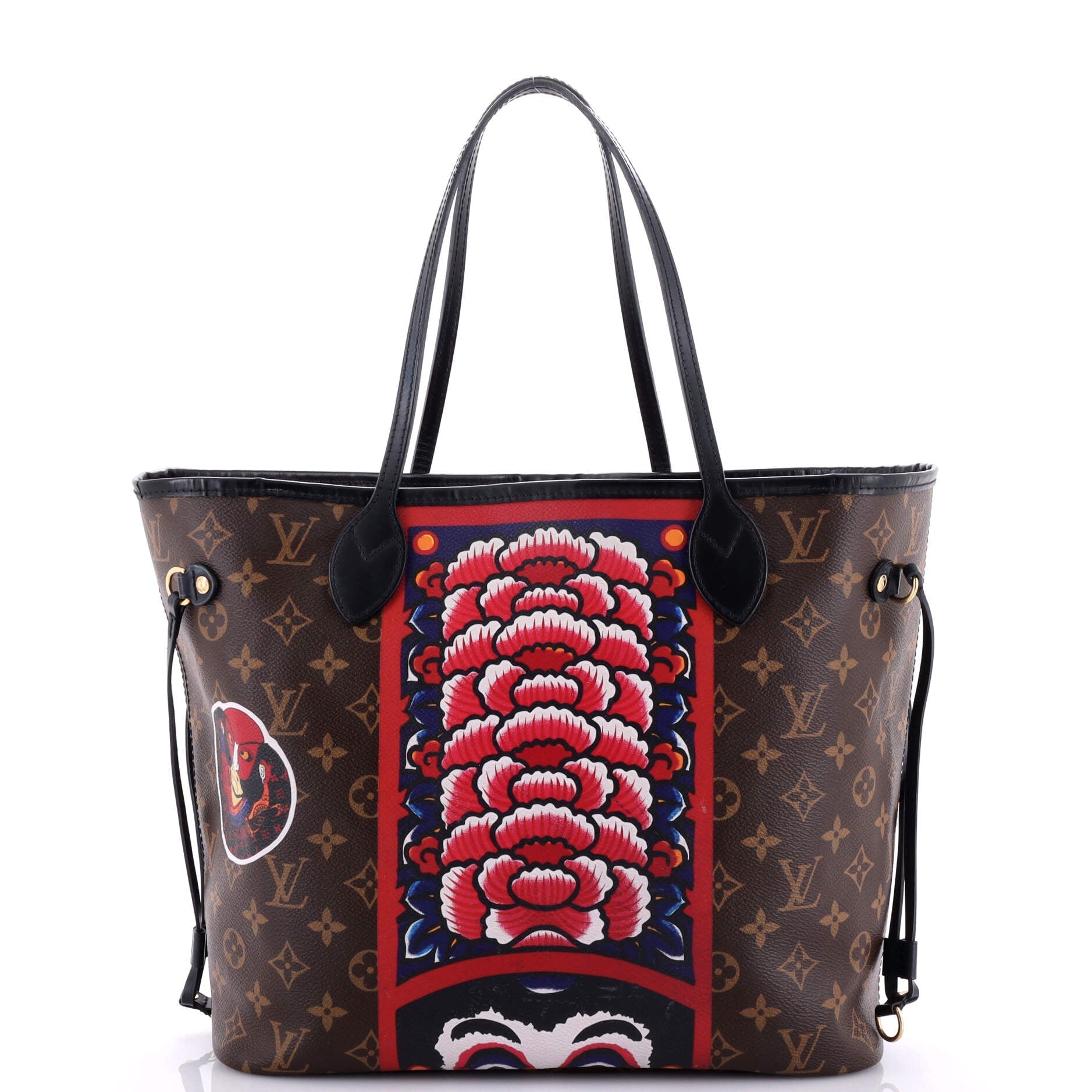 Louis Vuitton Neverfull NM Tote Limited Edition Kabuki Monogram Canvas MM