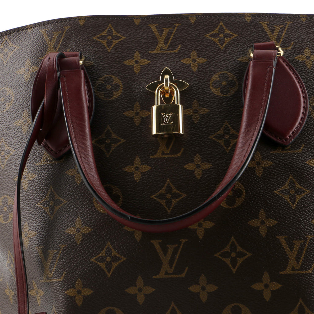 Louis Vuitton Flower Zipped Tote Monogram Canvas MM