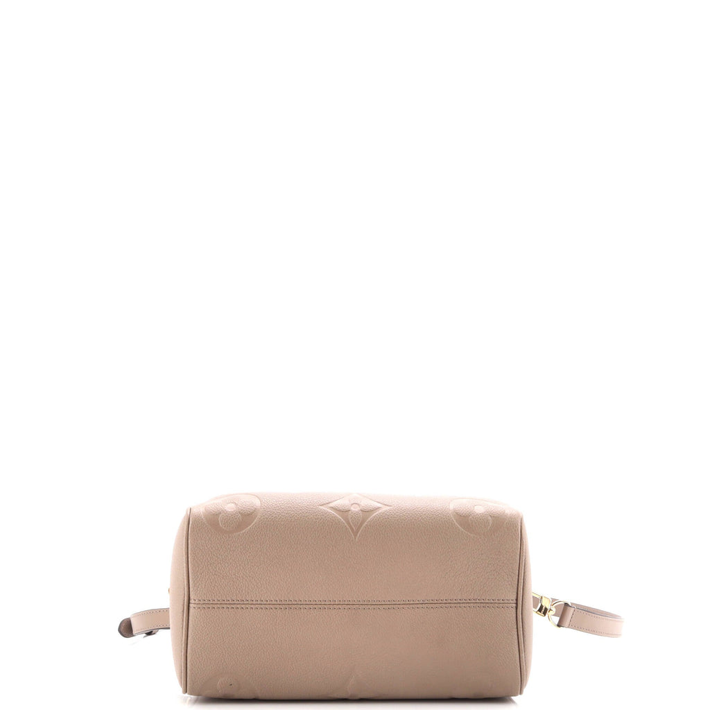 Louis Vuitton Speedy Bandouliere Bag Monogram Empreinte Giant 25