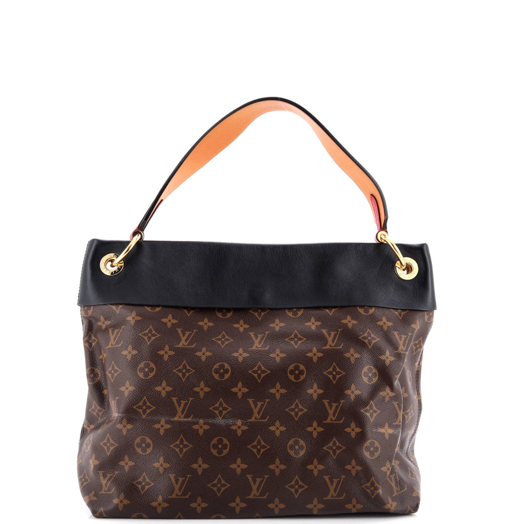 Louis Vuitton Tuileries Hobo Monogram Canvas with Leather