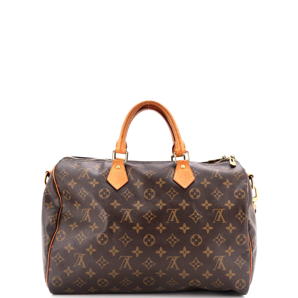 Louis Vuitton Speedy Bandouliere Bag Monogram Canvas 35