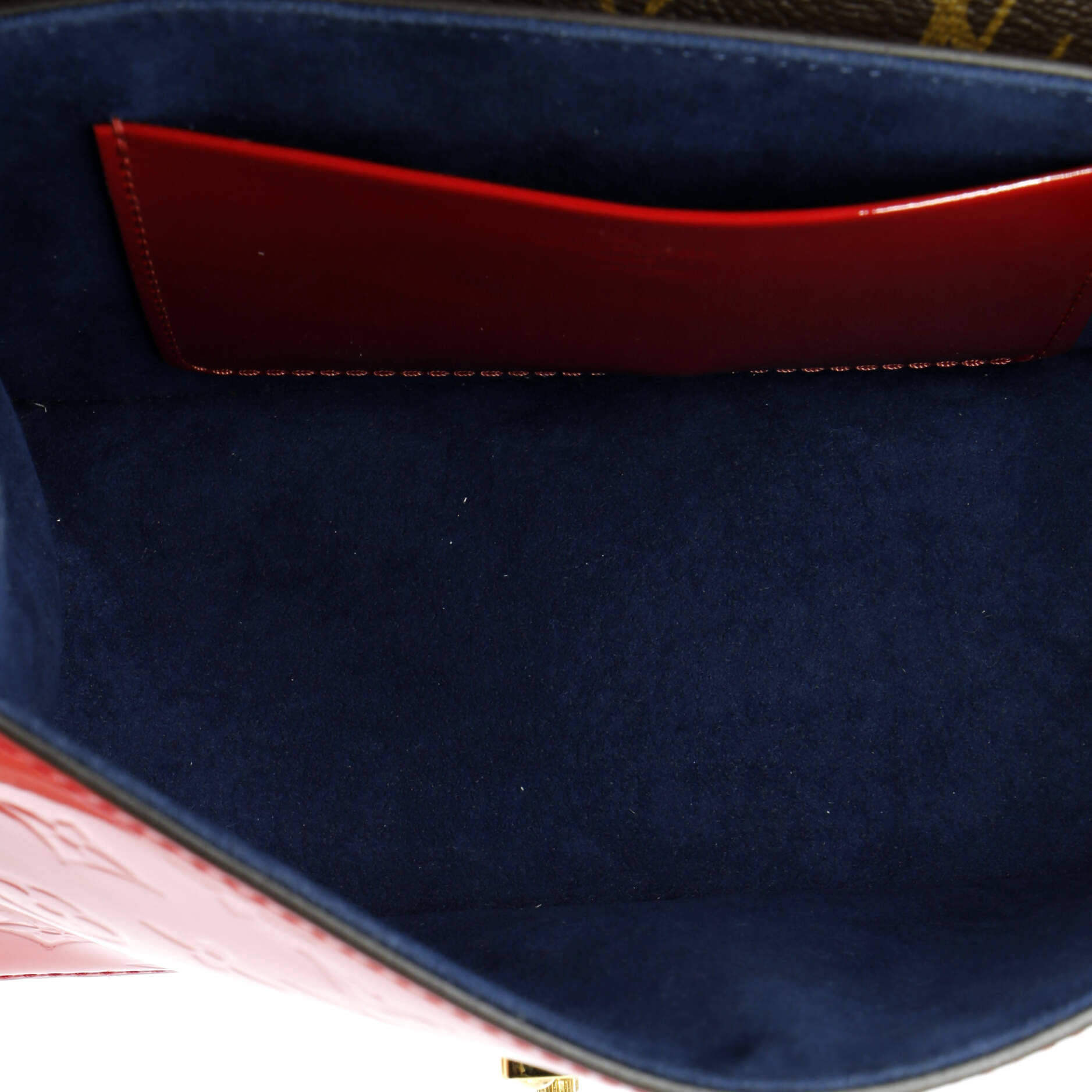 Louis Vuitton Wynwood Handbag Monogram Vernis with Monogram Canvas and Epi Leather