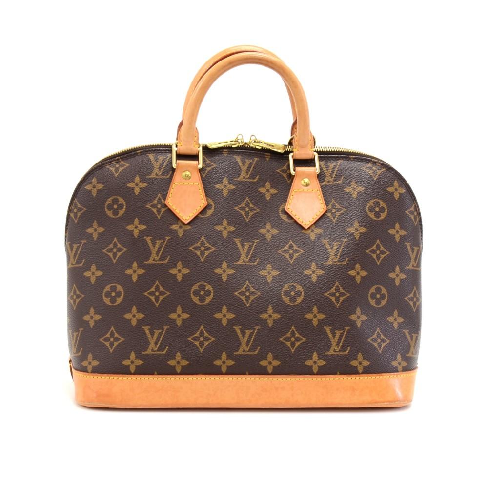 Louis Vuitto Alma Monogram Canvas Handbag
