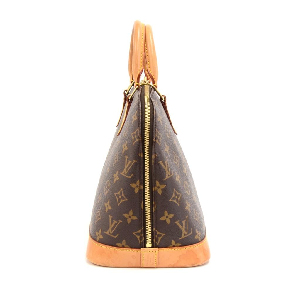Louis Vuitto Alma Monogram Canvas Handbag