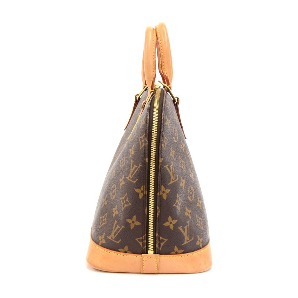 Louis Vuitto Alma Monogram Canvas Handbag