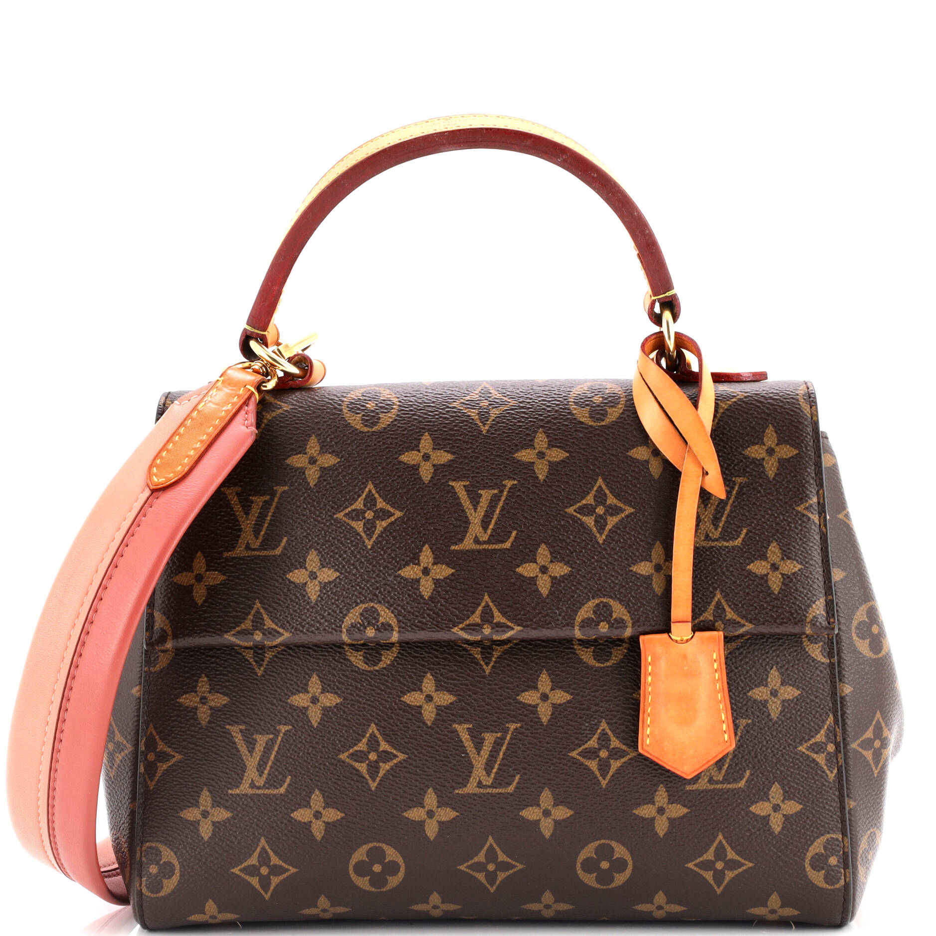 Louis Vuitton Cluny Top Handle Bag Monogram Canvas BB