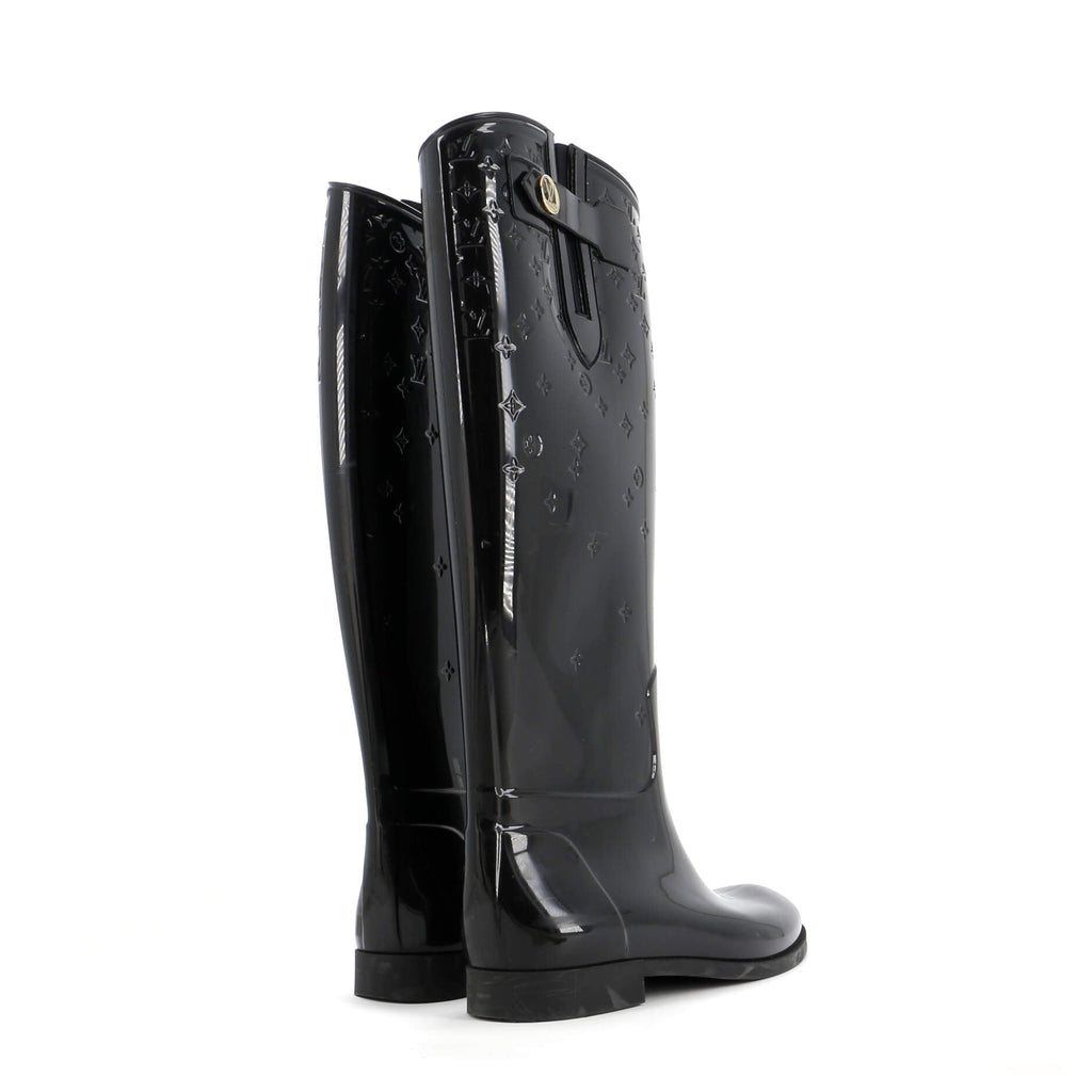 Louis Vuitton Women's Rain Boots Monogram Rubber