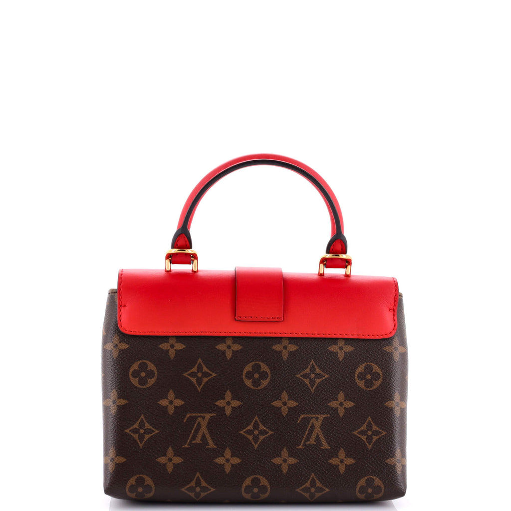 Louis Vuitton Locky Handbag Monogram Canvas with Leather BB