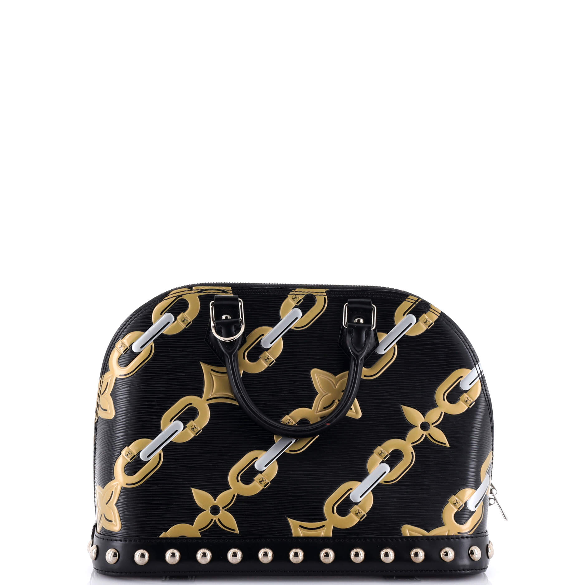 Louis Vuitton Alma Handbag Limited Edition Print Epi Leather PM