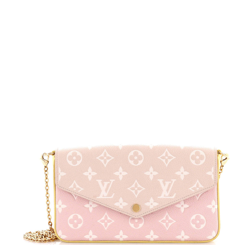 Louis Vuitton Felicie Pochette Spring in the City Monogram Empreinte Leather