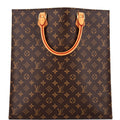 Louis Vuitton Sac Plat Bag Monogram Canvas