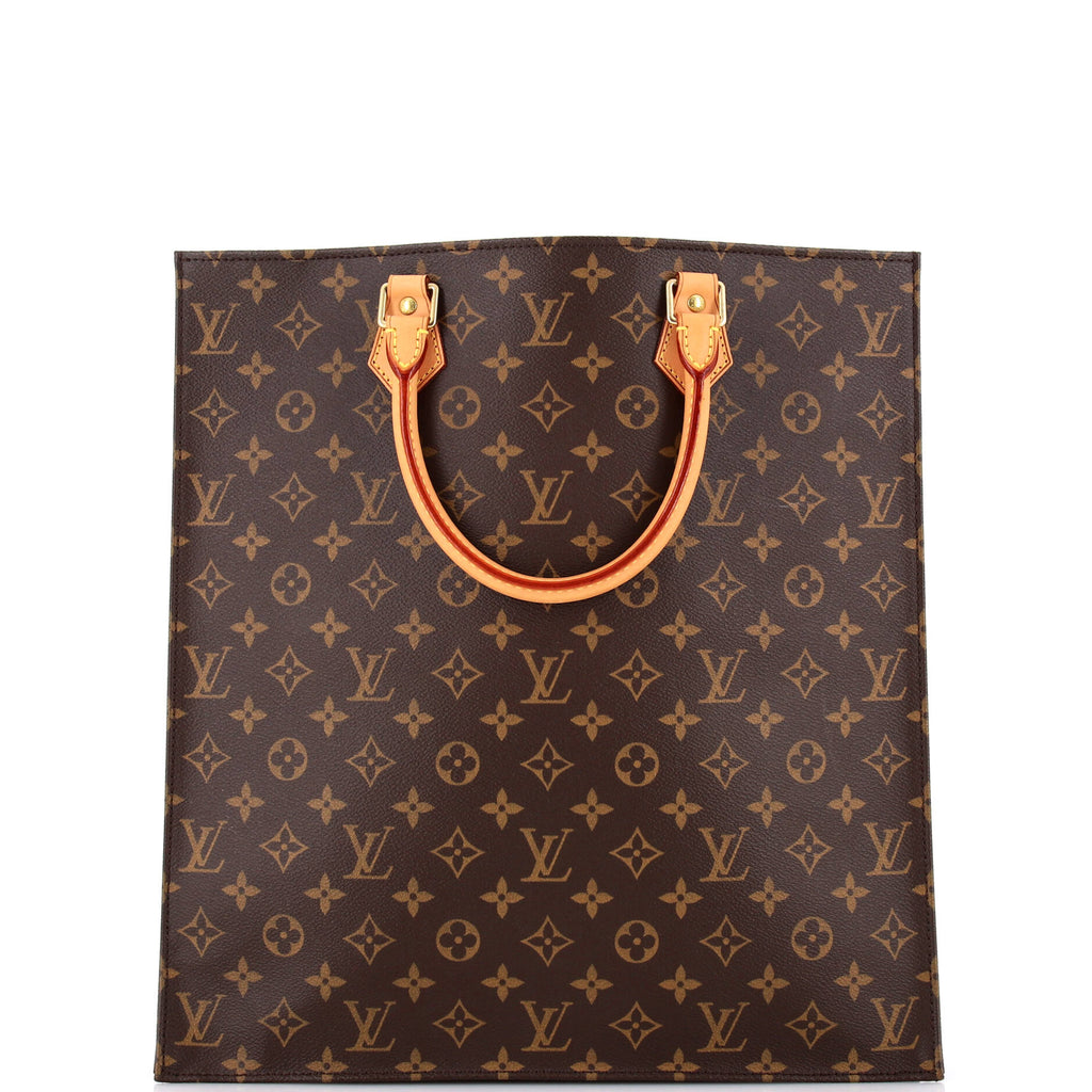 Louis Vuitton Sac Plat Bag Monogram Canvas