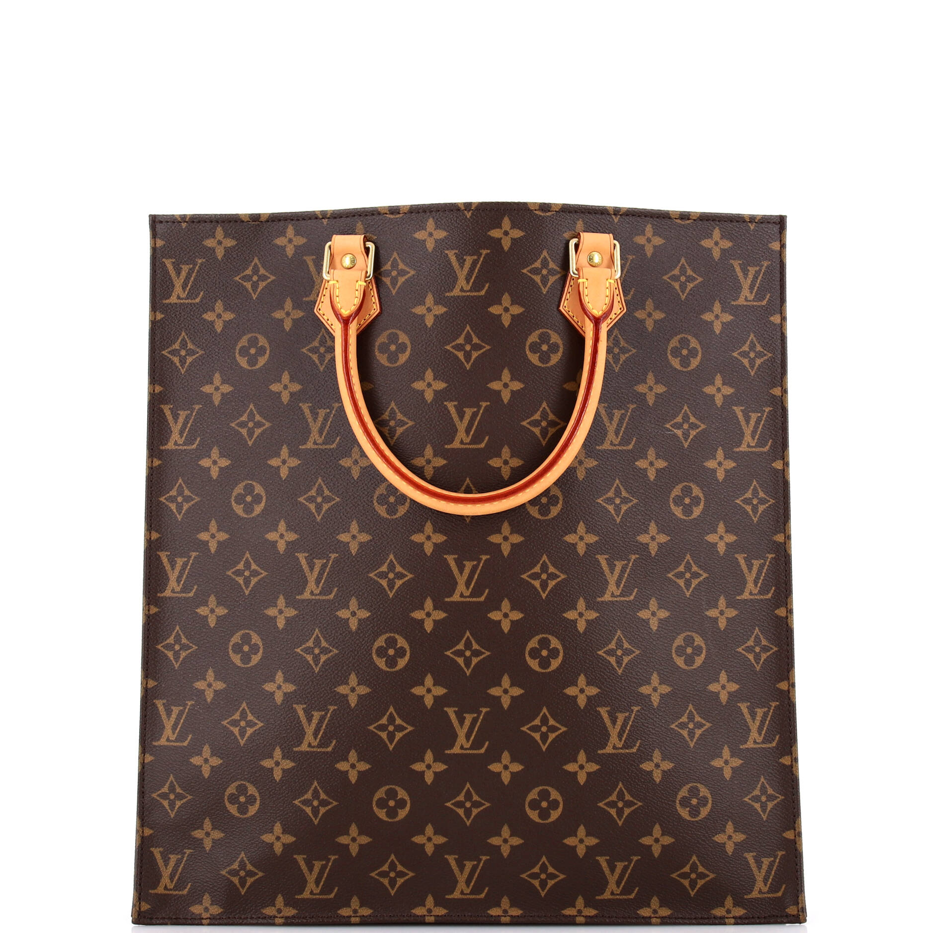 Louis Vuitton Sac Plat Bag Monogram Canvas