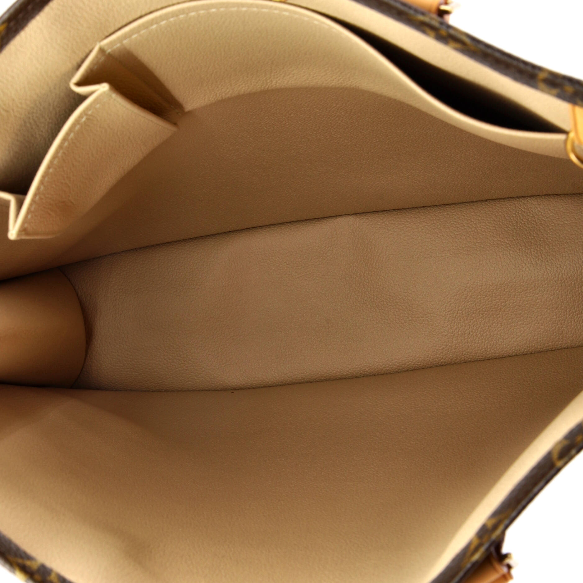 Louis Vuitton Sac Plat Bag Monogram Canvas