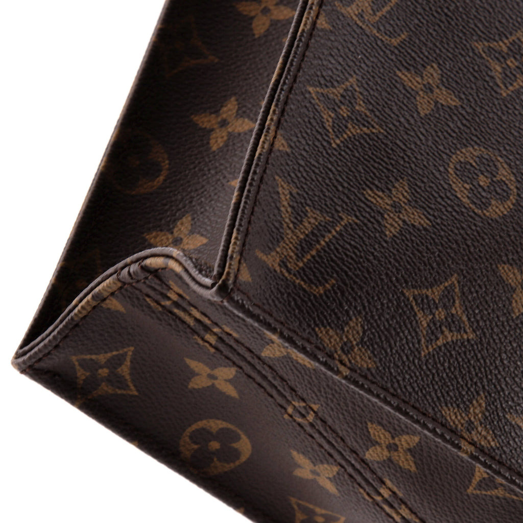 Louis Vuitton Sac Plat Bag Monogram Canvas