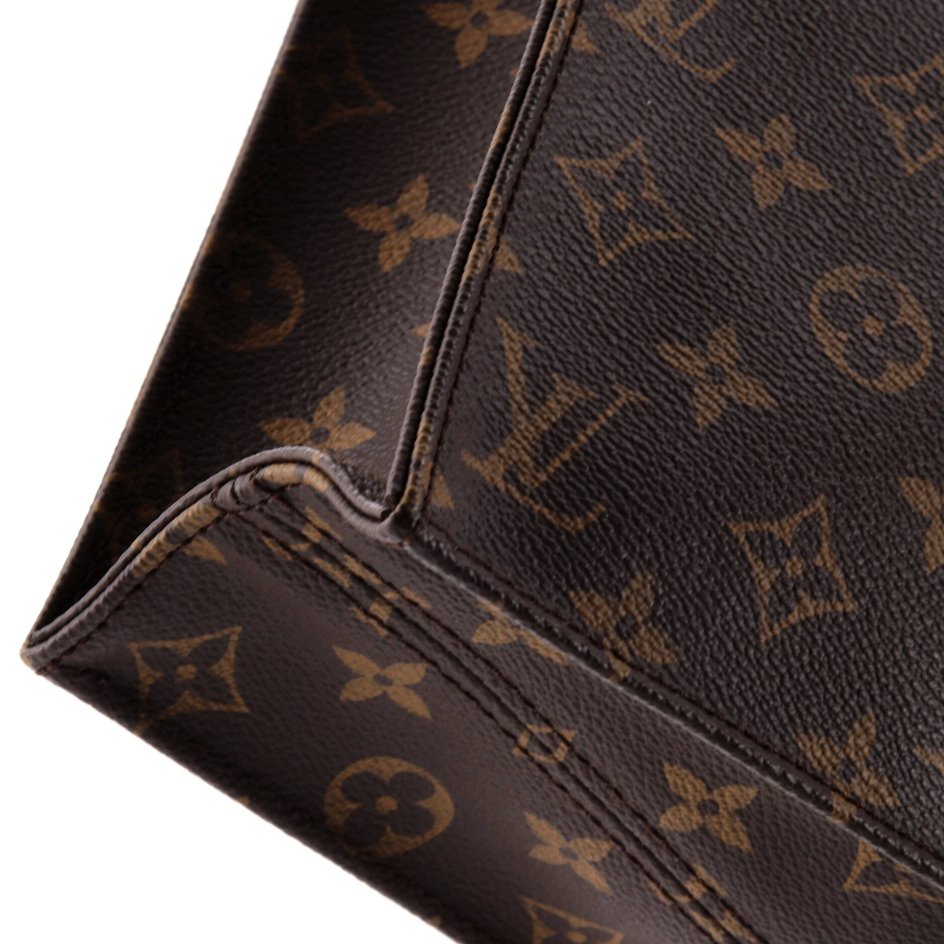 Louis Vuitton Sac Plat Bag Monogram Canvas
