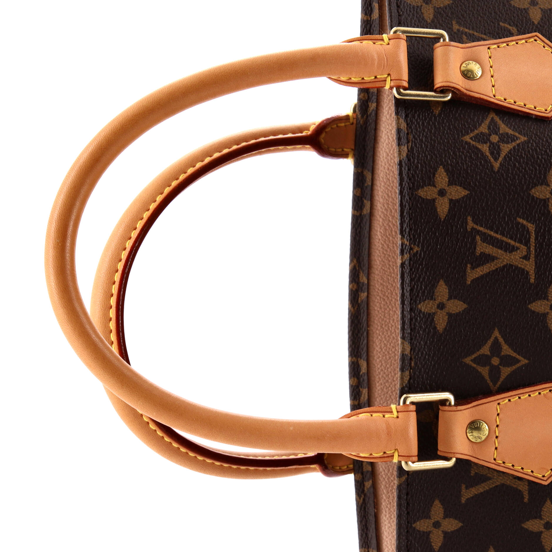 Louis Vuitton Sac Plat Bag Monogram Canvas