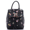 Louis Vuitton Lockme Backpack Floral Printed Leather Mini