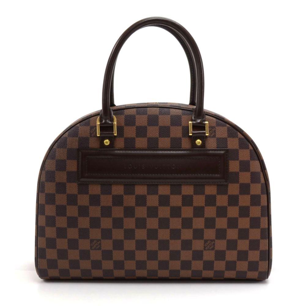 Louis Vuitto Nolita Damier EbÃ¨ne Canvas Handbag