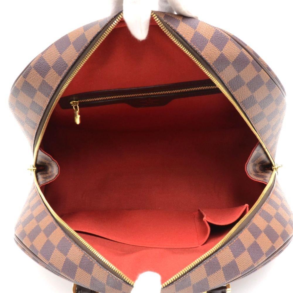 Louis Vuitto Nolita Damier EbÃ¨ne Canvas Handbag