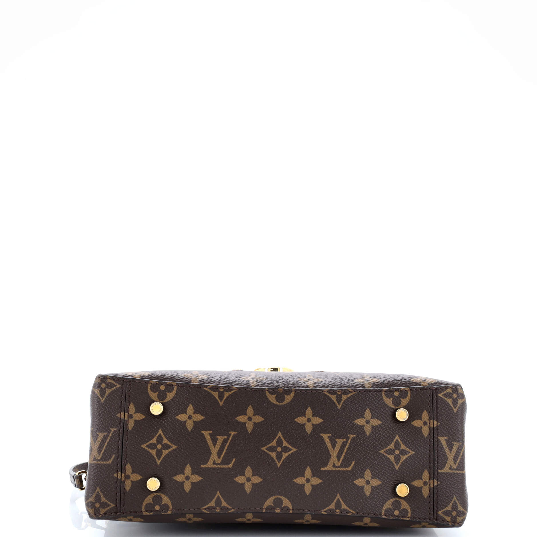 Louis Vuitton One Handle Flap Bag Monogram Canvas and Leather MM