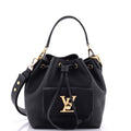 Louis Vuitton Lockme Pocket Bucket Bag Leather