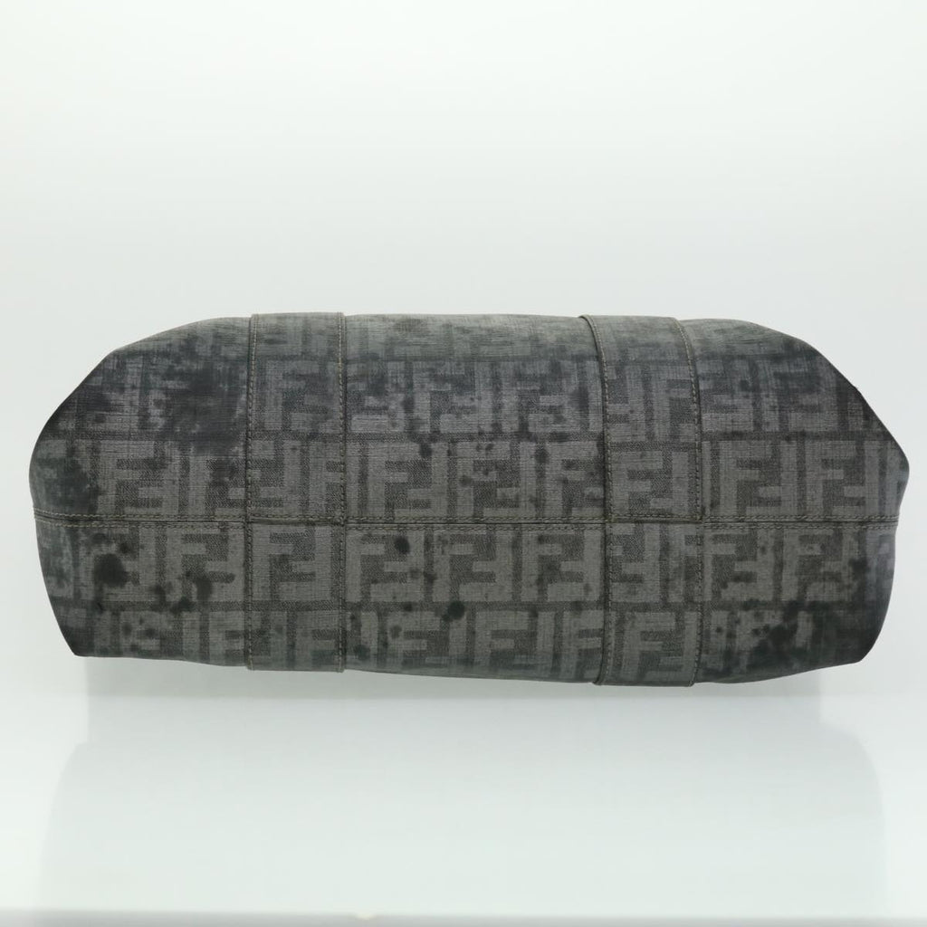FENDI Zucca Canvas Tote Bag Gray 30392