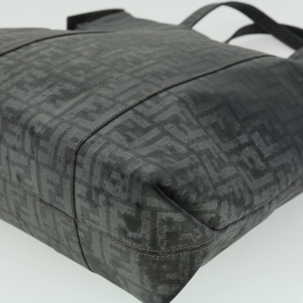 FENDI Zucca Canvas Tote Bag Gray 30392