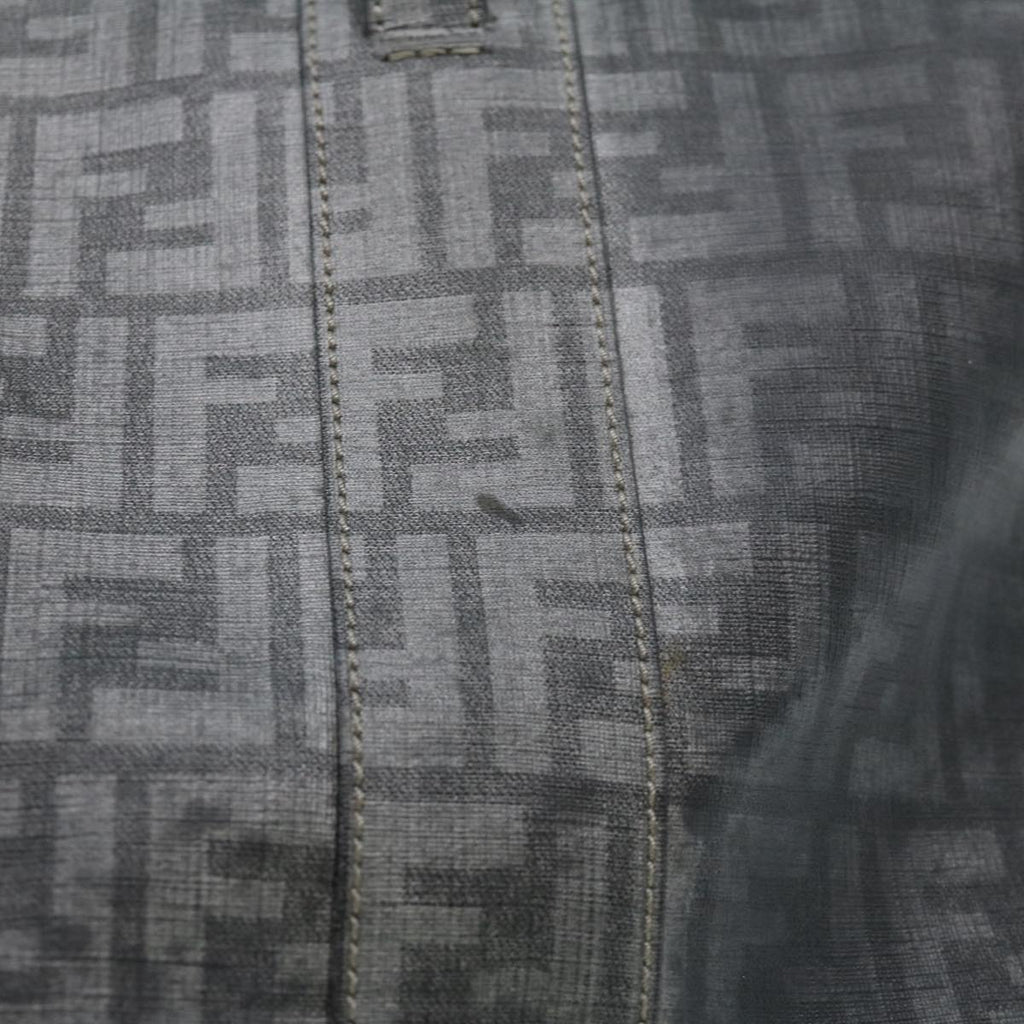 FENDI Zucca Canvas Tote Bag Gray 30392