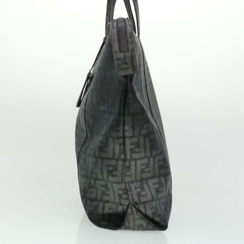 FENDI Zucca Canvas Tote Bag Gray 30392