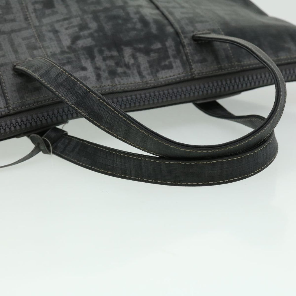 FENDI Zucca Canvas Tote Bag Gray 30392