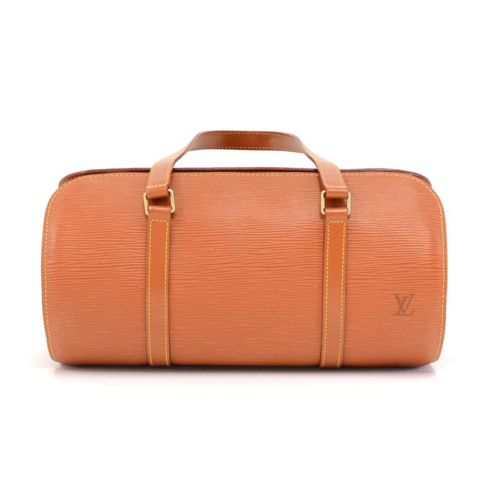 Louis Vuitto Soufflot Epi Leather Handbag with Pouch