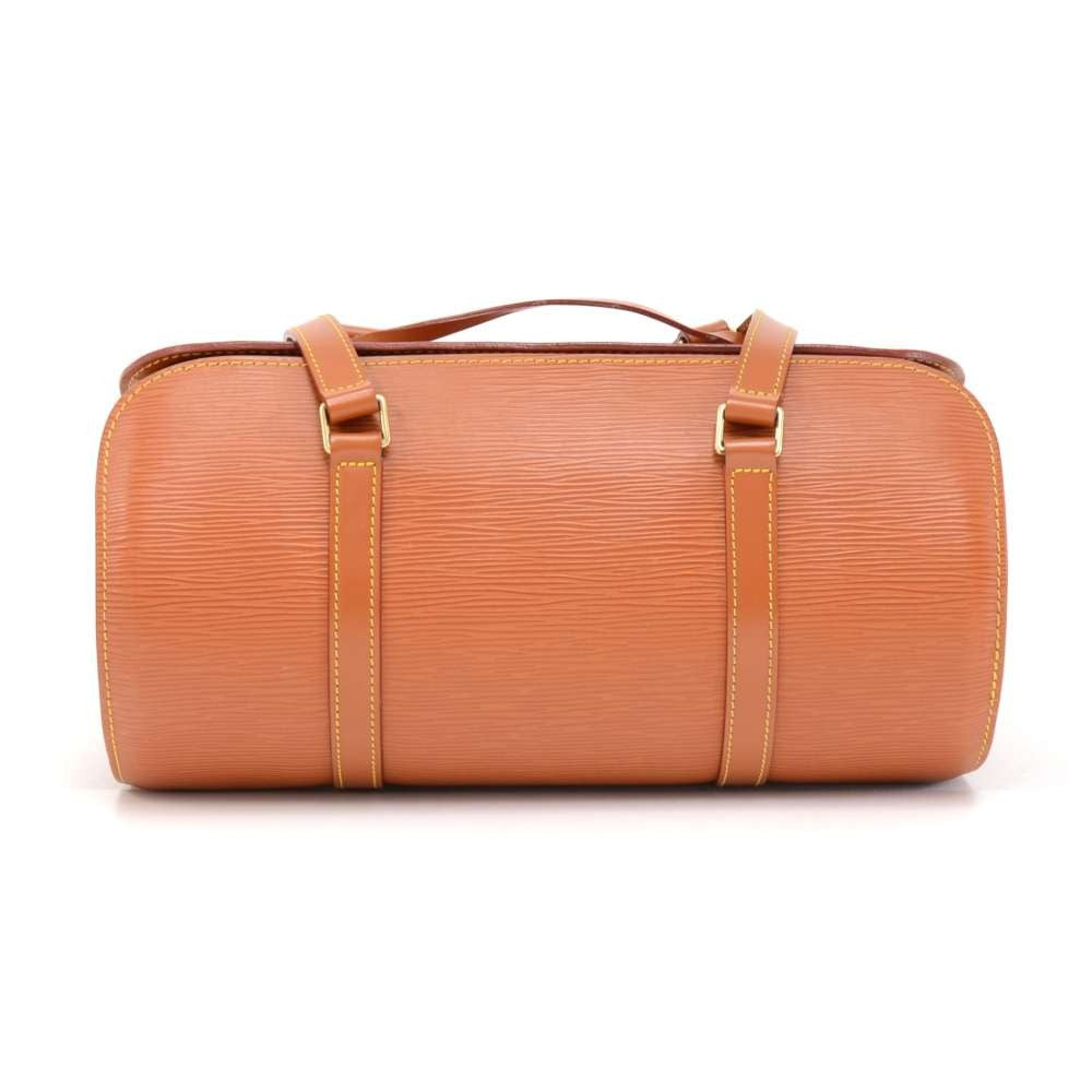 Louis Vuitto Soufflot Epi Leather Handbag with Pouch
