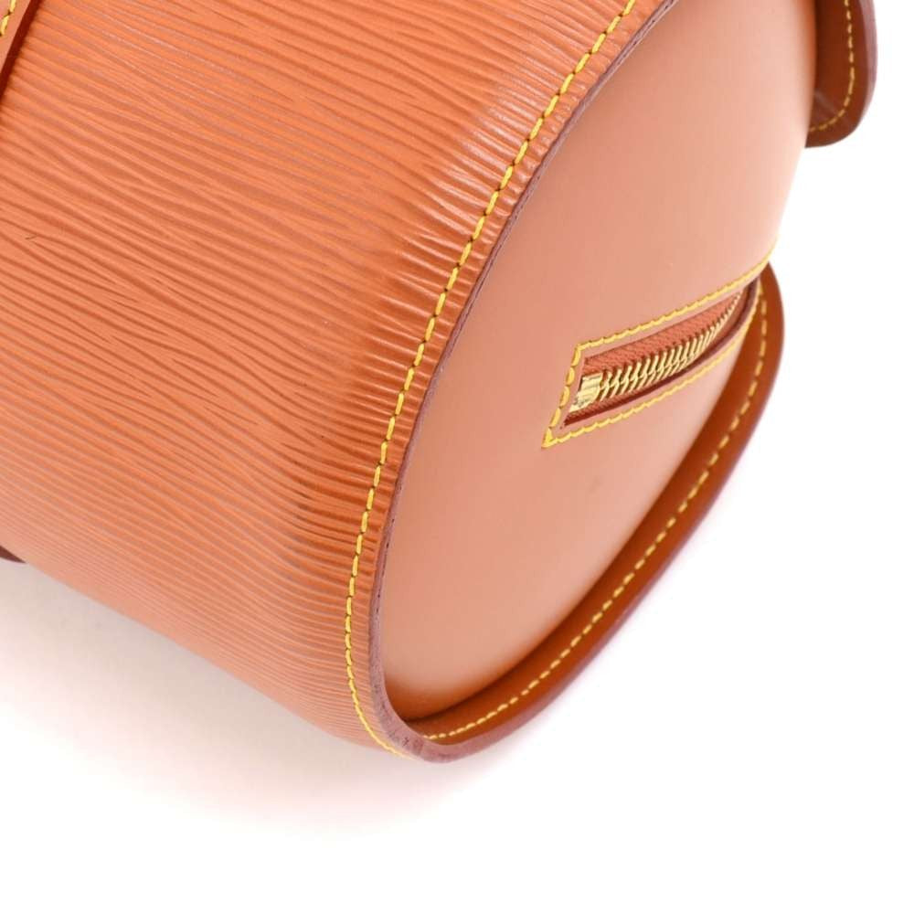 Louis Vuitto Soufflot Epi Leather Handbag with Pouch