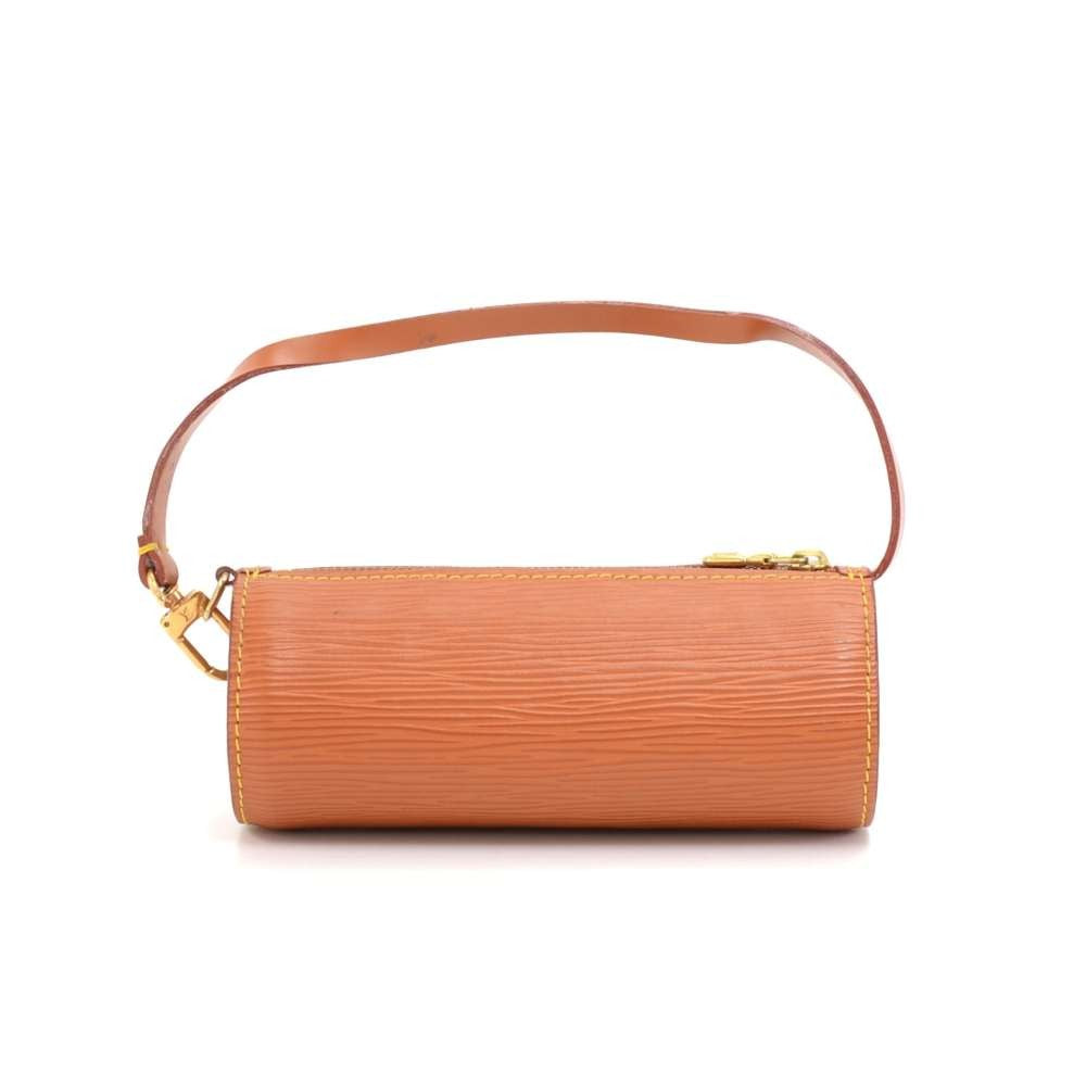 Louis Vuitto Soufflot Epi Leather Handbag with Pouch